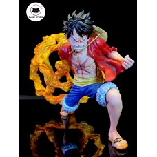 Luffy Red-hawk By Black Studios