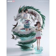 Spirited Away : Haku & Chihiro by CHIKARA STUDIOS