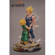 Majin Vegeta & Trunks by DPS