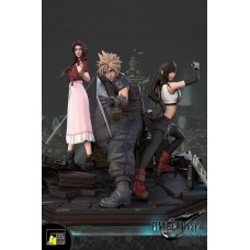 FFVII Remake - Assemble !! Cloud, Aerith, Tifa by F4 STUDIO