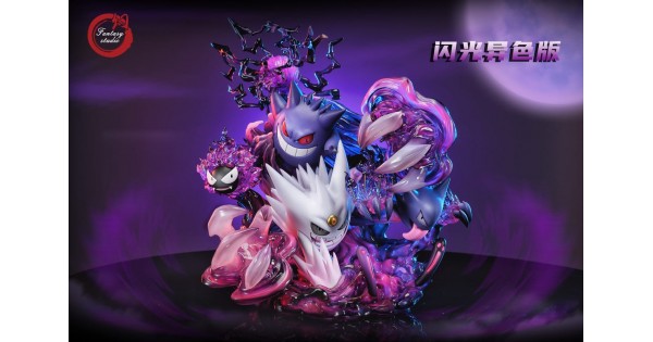 Pokemon Gengar Evolution by Fantasy studio