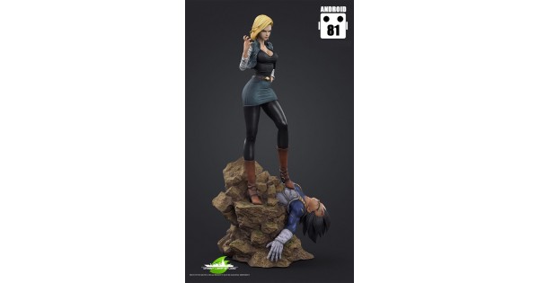 Green Leaf Studio 18号 GLS005 1/4 スタチュー Green Leaf Studio Dragon Ball Z Android 18 Mini Bust | Mirai