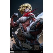 Female Titan Annie vs Mikasa by HERTZ Studio