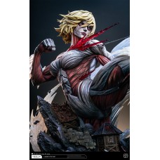 Female Titan Annie vs Mikasa by HERTZ Studio