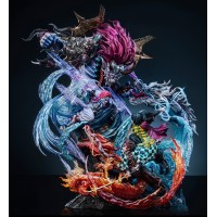 Tanjiro & Giyu vs Akaza By HERTZ Studio