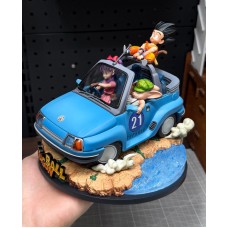 Bulma , Goku & Oolong By QK Studio