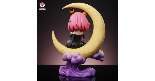 Anya x Pokemon Blacky By ZH STUDIO
