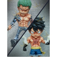 Luffy / Zoro Yakuza ( SD ) by Aking studio