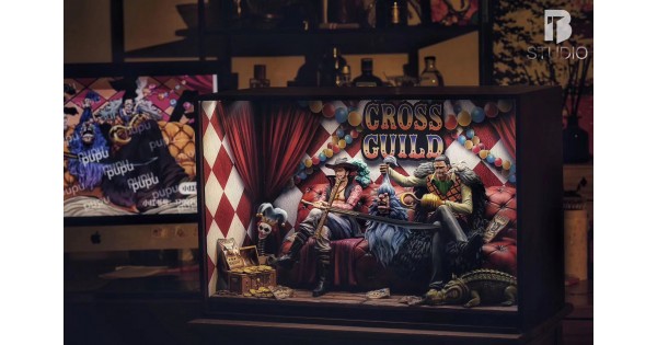 Cross Guild Buggy Mihawk Crocodile by BT Studio