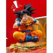 Goku Eating Burger By HS Studio