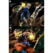 Goku vs Majin Vegeta Diorama By LAST SLEEP Studios