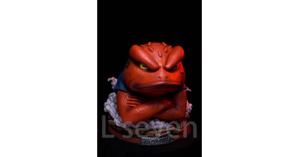 Naruto Sage Mode and Gamakichi by LSeven Studio