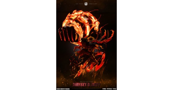 Luffy Red Roc by LZ Studio