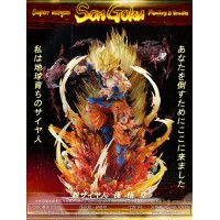 First Time SSJ Goku by Monkey D. Studio