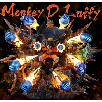 Luffy Gear 3 Roc Gatling by More Fun x Monkey D. Studio