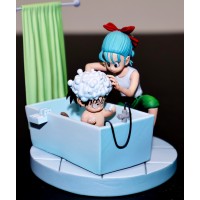 Goku & Bulma Taking a Bath By Motong Studio