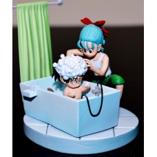 Goku & Bulma Taking a Bath By Motong Studio