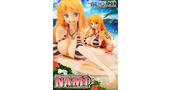 【箱付き美品！】P.o.p nami Ver.BB_Pink メガハウス 【輸送箱入り】ワンピース Portrait.Of.Pirates