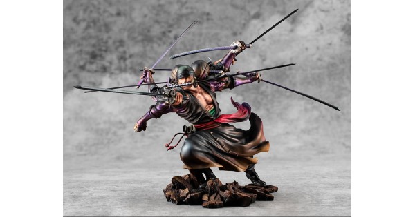 ゾロ P.O.P WA-MAXIMUM ZORO Ver.ASHURA MegaHouse One Piece P.O.P Portrait Wa-Maximum Figure Roronoa