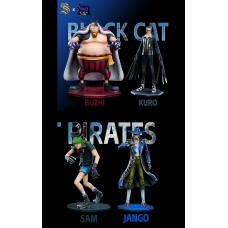 Black Cat Pirates ( Set of 4 ) By Saint x Scorpion Studio