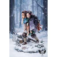 Demon Slayer : Tanjiro & Nezuko by Saoirse Studio