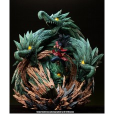 Hashirama Sage Wood Dragon & Golem Battle Diorama By Sliver Saint Studio