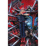 Ryomen Sukuna Domain Expansion By ThreeArtisan Studio