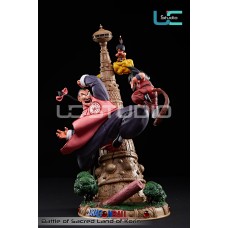 Kid Goku vs Tao Pai Pai Resin Diorama Statue by UCS