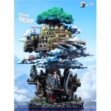 Castle in the Sky Diorama By White Deer Studio