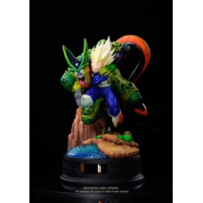 Vegeta vs Semi-Perfect Cell by Yamcha Studio