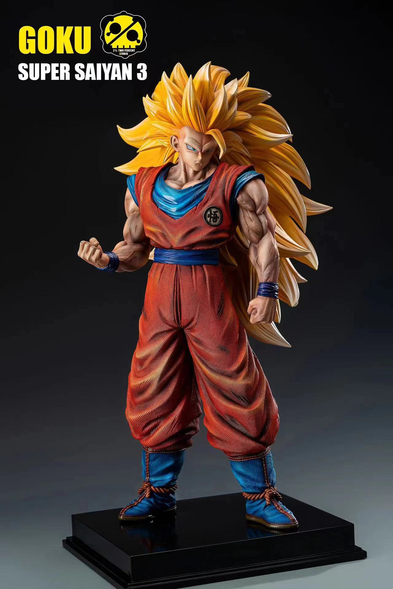 Super Saiyan 3 Goku By 2% STUDIO
