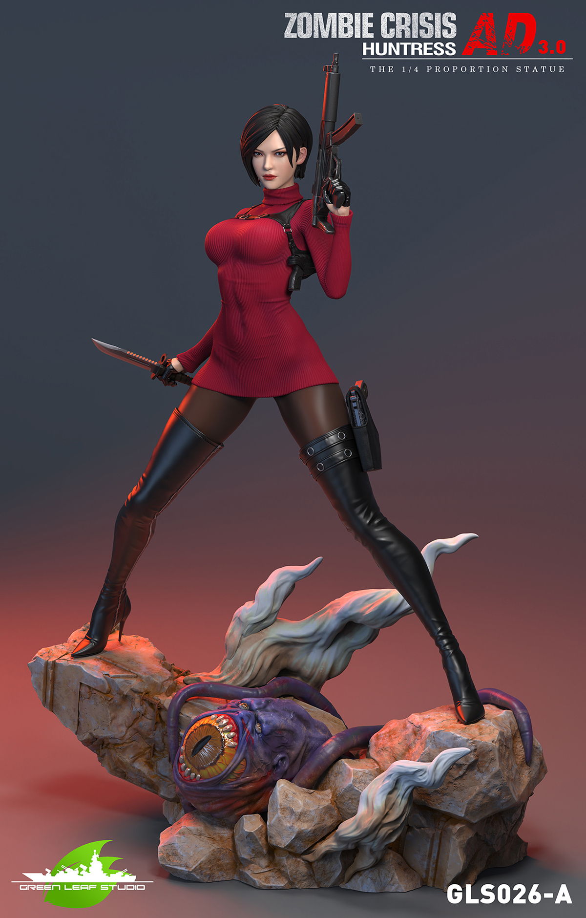 Resident evil 4 remake - Ada Wong by Green Leaf Studio