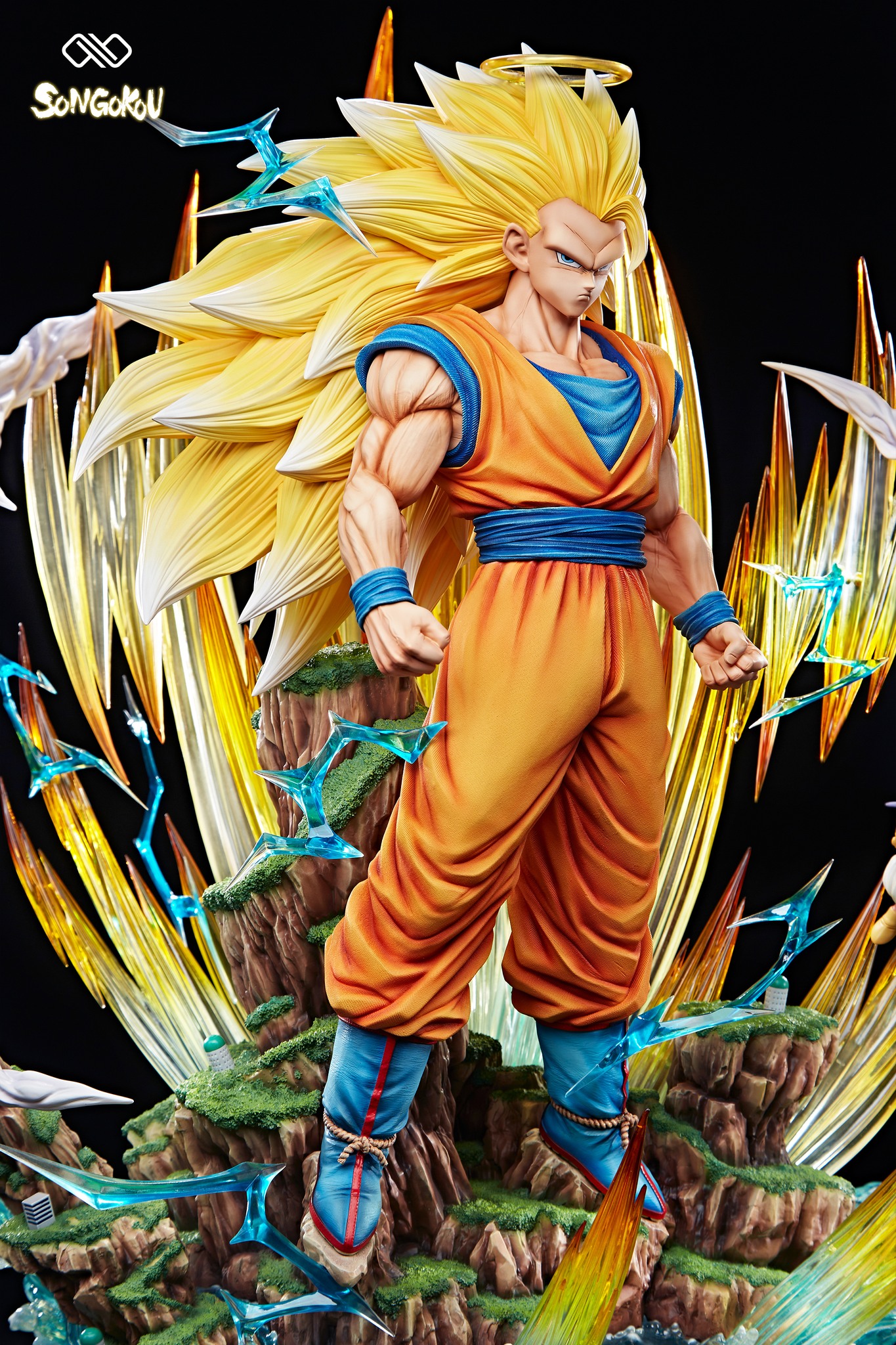 Dragon Ball Z Goku Super Saiyan 3 Luz Led Dragon Ball Super Ssj3