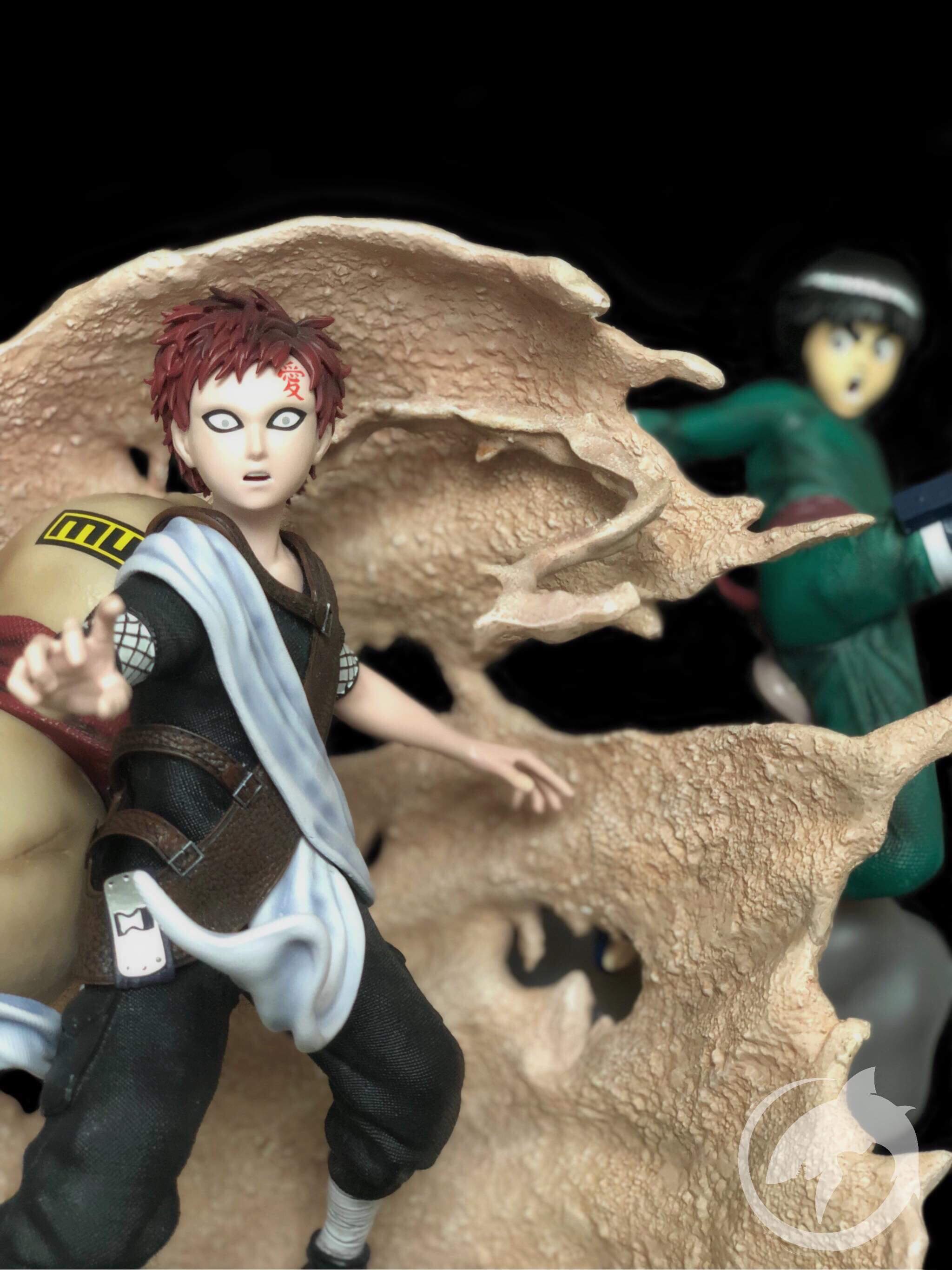 Shark Design - Rock Lee vs Gaara