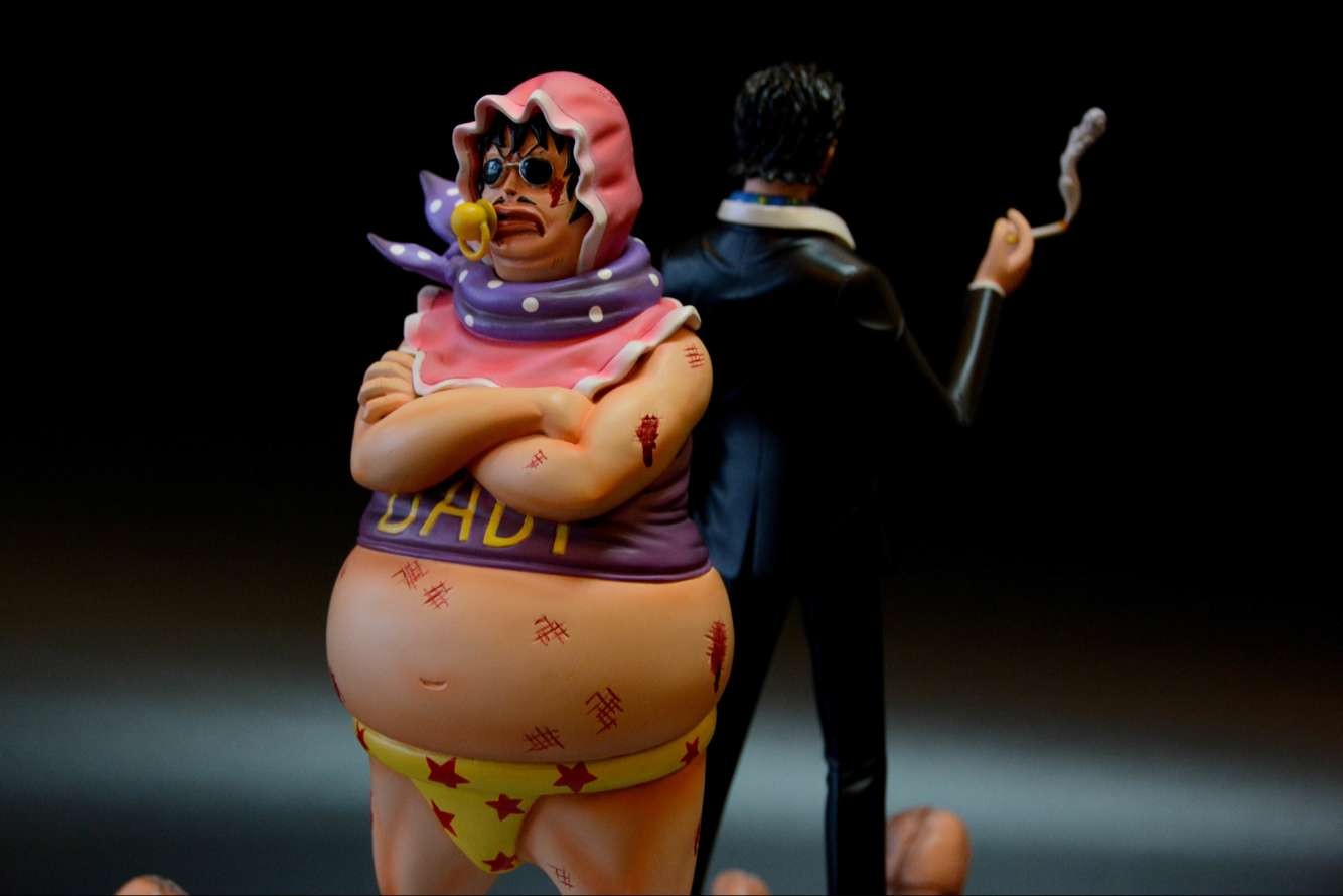 One Piece Gk Resin Ark Senor Pink 1 8 Statue Pop Scale