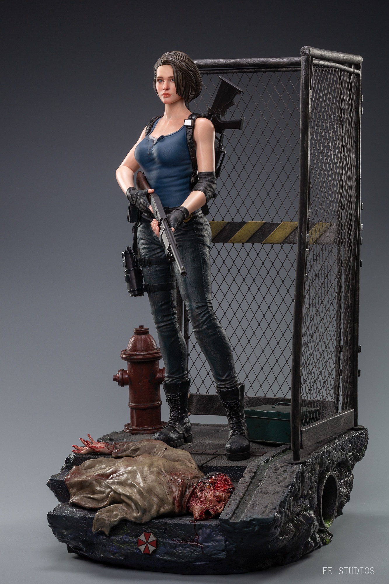 FE Studio 1:4 Jill Valentine Statue Figure USA Resident Evil 3 Remake