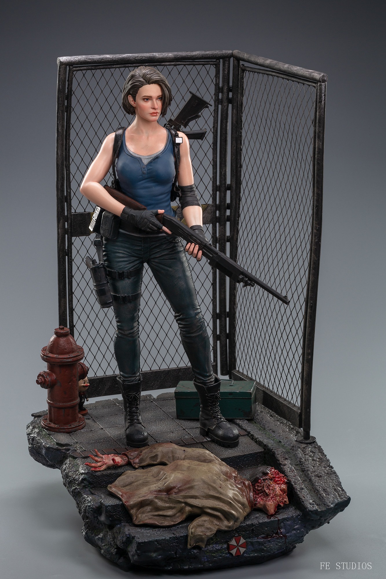 FE Studio 1:4 Jill Valentine Statue Figure USA Resident Evil 3 Remake