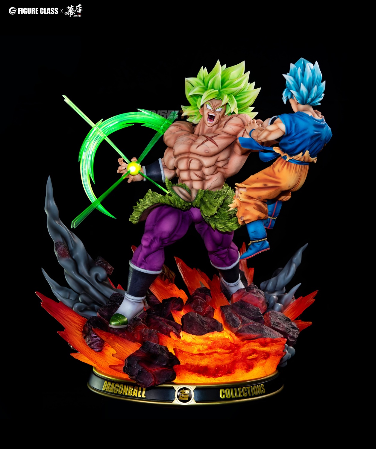 Broly Legendary Super Saiyan By Figure Class Studio X Mh Studio