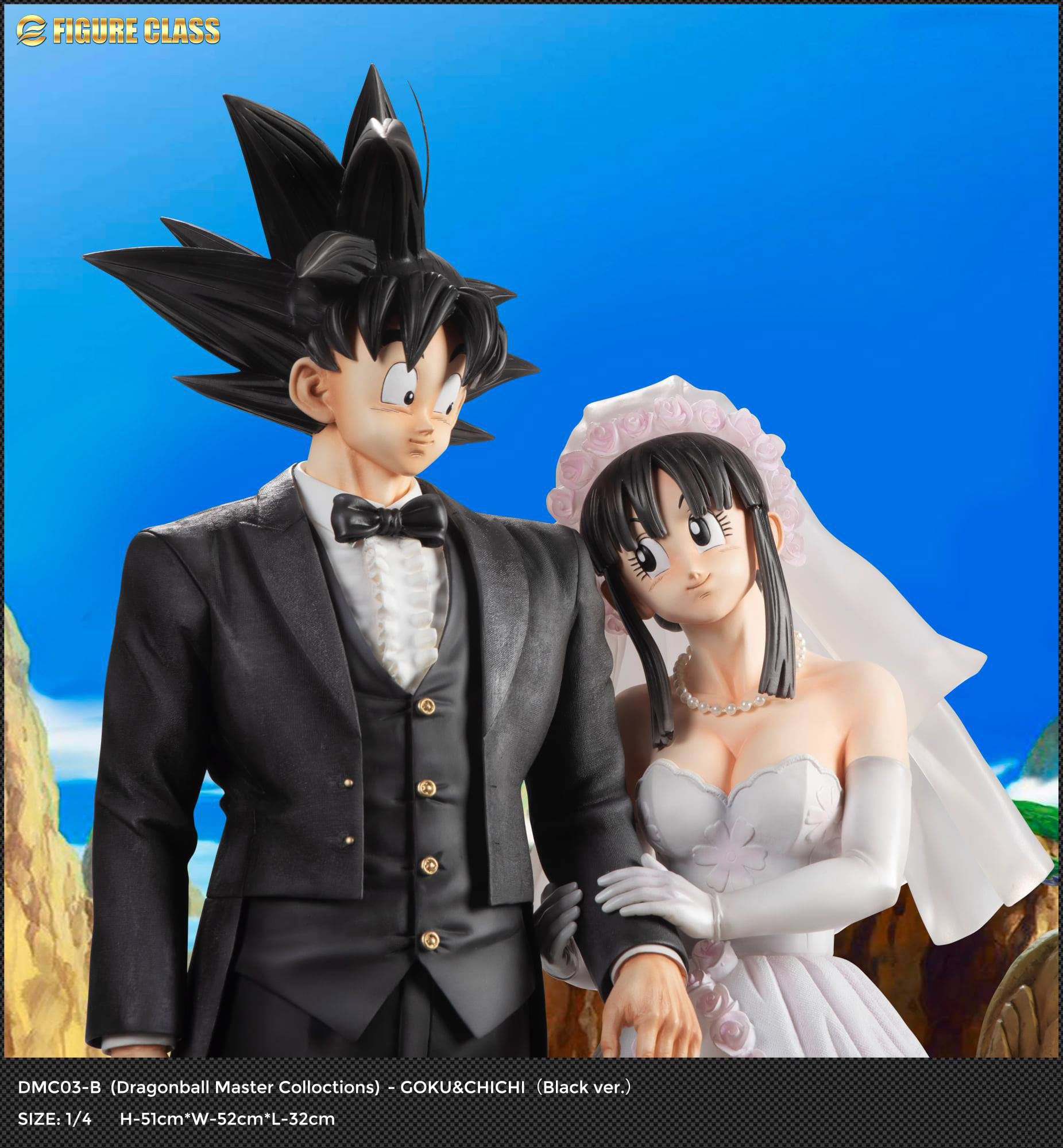 FIGURE CLASS - Goku & Chichi Wedding 1/4 Diorama