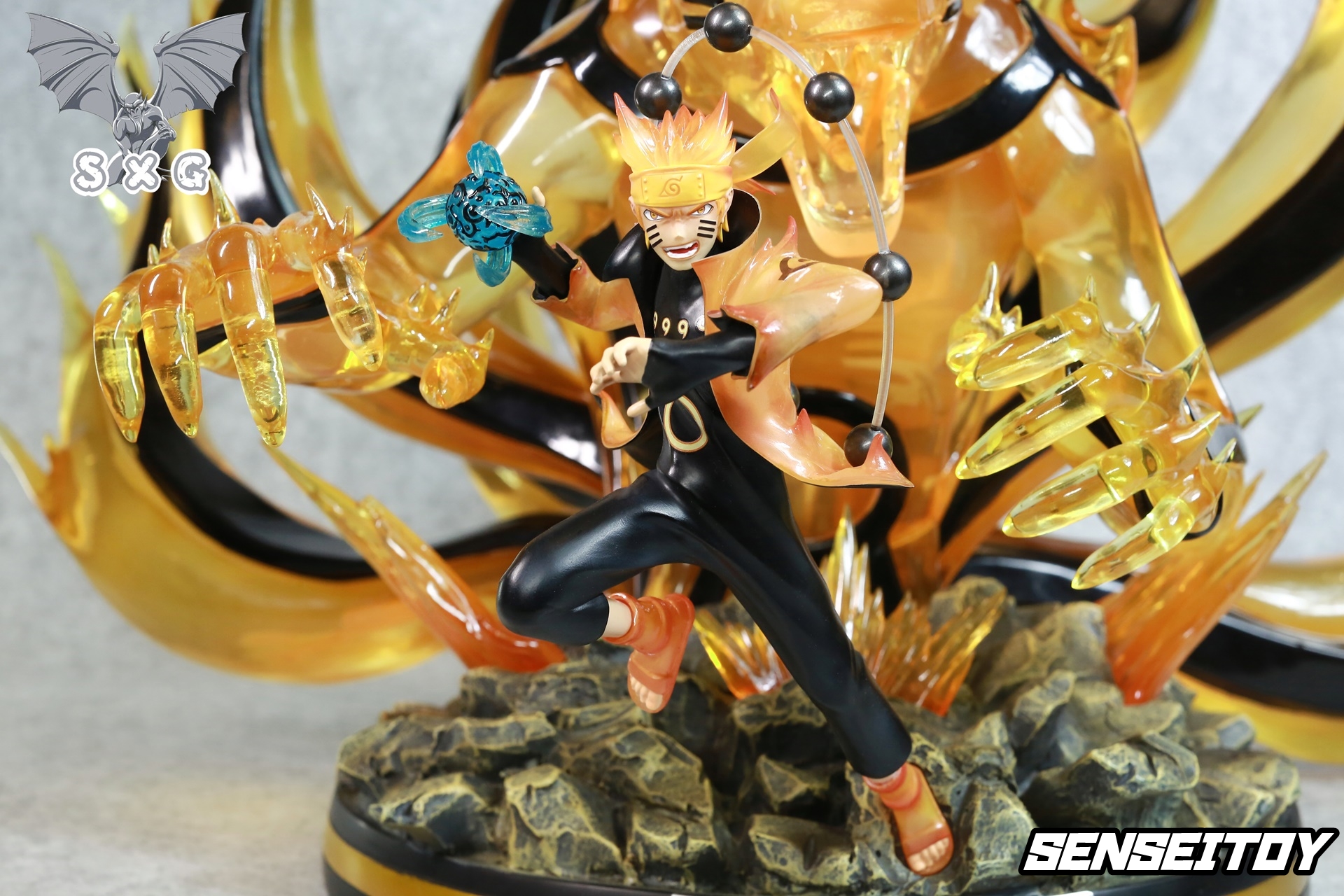 Sxg Naruto Kurama 1 8 Resin Statue