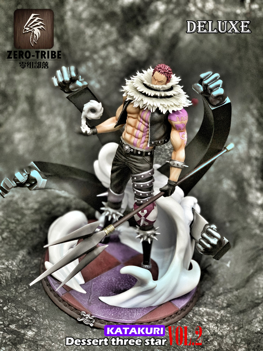 Charlotte Katakuri  Coasters (Set of 4) for Sale by Genjitsu-Art