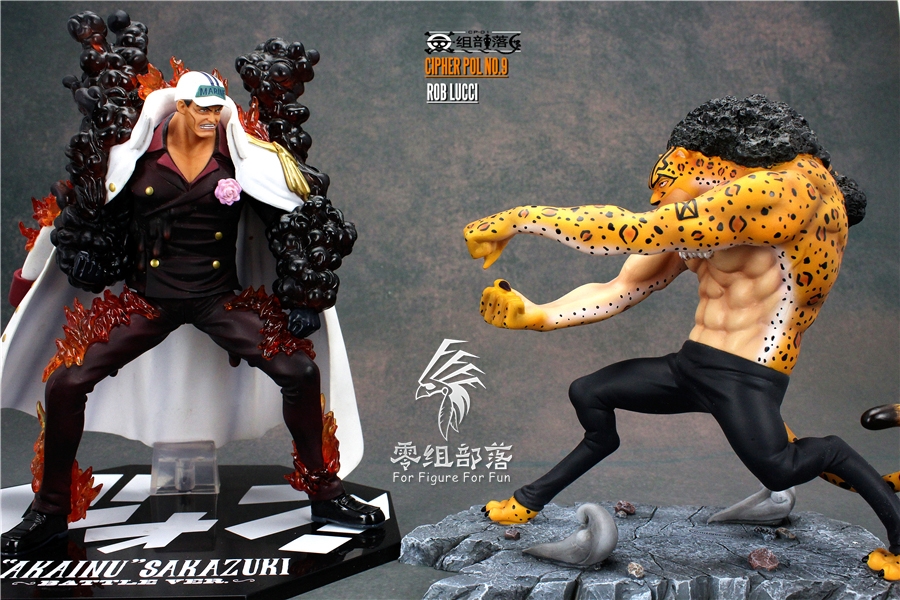 Nakama Toys: New POP Rob Lucci Devil Fruit Form Aokiji from World War Z