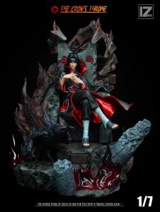 Uchiha Itachi on Throne by IZ-studio