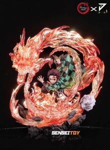 Tanjiro Kamado - The Dance of the Fire God  by FANTASY x JIANKE Studio