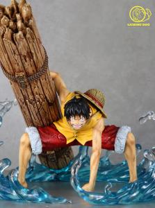 Luffy Marineford By LICKING DOG STUDIO