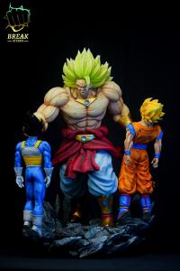 Broly vs Goku & Vegeta Broly By Break STUDIO