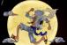 Moon Nika Luffy Gear 5 by Brain Hole Studio