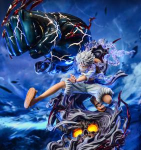 Luffy Gear 5 Nika by M-J STUDIO
