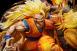 SSJ3 Goku Dragon Fist  By Last Sleep Studio