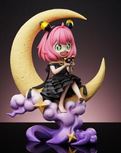 Anya x Pokemon Blacky  By ZH STUDIO
